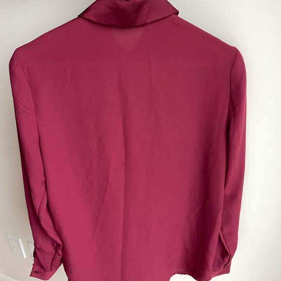 Mixed satin effet shirt - Picture 3 of 6